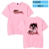 Men's T-skjortor Anime Bungo Stray Dogs 4 2d Summer Harajuku Mens T-shirts Kort ärms klädkläder