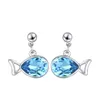 Stud Earrings ER-00283 Luxury Designer Jewelry Allergy-free Acrylic Fish Women's Day Gift For Mom & Wife Cute Lady Earings