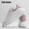 Designer sko för män kvinna läder snörning plattform överdimensionerade sneakers vit svart lyx sammet mocka tränare chaussures de espadrilles mens kvinnor skor