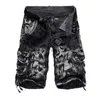 Hommes Shorts Hommes D'été Camouflage Militaire Cargo Shorts Bermuda Masculina Jeans Homme Mode Casual Baggy Denim Shorts 29-42 T230502