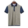 Heren Polo T-shirts Mannen Polo Homme Zomer Shirt Borduren T-shirts High Street Trend Shirts Top Tee M-XXXL 23Polo's