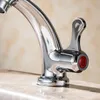 Bathroom Sink Faucets Zinc Alloy Faucet Single Cold Water Tap Basin Mixer Kitchen Purifier Hole Tapware