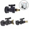 Watering Equipments S60 6 Interface Plastic IBC Intermediate Bulk Container PP Valve Connection Adapter Connector High Pressure Resistant