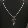 Hanger kettingen mode vrouwelijke kruis hangers laat vlam hiphop kristal Jezus ketting sieraden voor mannen/vrouwen groothandel