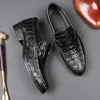 Men Streetwear Fashion Business Casual Thick Platform Big Size Leather Wedding Loafers Shoes Harajuku Korean Man Leather Shoes