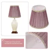 Pendante 1pc tissu lampadaire de la lampe de protection de la lampe de protection décor de l'ombre du lustre