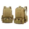 Zaini da zaino Zaino tattico da 50 litriZaino militare da uomo4 in 1Borsa tattica sportiva MolleEscursionismo all'aperto Arrampicata Zaino militare Borse da campeggio J230502