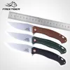 Messen Freetiger Pocket Folding Knives Linen Handle Outdoor Camping Selfdefence Fishing vandring EDC Knife Kitchen Small Knife FT958