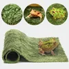 Substrat förtjockad dublelayer reptil husdjur mossa mattan padding kan skäras groda sköldpadd orm ödla fuktig simulering gräsmatta 2022