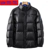 Piumino da uomo Moda di arrivo Super Large Cappotto invernale da uomo Giacca spessa grigia anatra Casual Plus Size 3XL 4XL 5XL 6XL 7XL