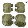 Knee Pads 4Pcs/Set Outdoor Tactical Aldult Sport Kneepad Skate Scooter Protective Gear Elbow Set Motorcycle