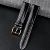 Bracelets de montre accessoires faits à la main bracelet en cuir de cire d'huile 18mm 19mm 20mm 21mm 22mm bande pour Etc marque bracelet de montre