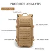 Backpacking Packs 50L Military Outdoor Tactical Rucksäcke Large Army 3 Day Assault Pack Jagdtaschen Rucksack Wasserdichter Trekking-Wanderrucksack J230502