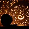 Luci notturne Colorful Romantic Moon Master Star Sky Proiettore Universal Amazing Cosmos Light Lampada regalo regalo di Natale per bambini