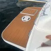2003 Sea Ray 260 Sundancer Swim Platform Pad Boat EVA Foam Teak Deck Floor Mat Auto Backing Ahesive SeaDek Gatorstep Style Floor