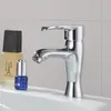 Bathroom Sink Faucets Copper Alloy Plating Basin Faucet Single Hole And Cold Mixed Water Washbasin Bathtub