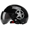 Caschi da moto Casco Abatible Soporte Para De Moto Casco antiappannamento Open Face Capacete Feminino Scooter Ciclomotore