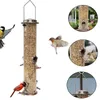 Feeding New Waterproof Bottle Hanging Wild Bird Feeder Outdoor Container With Metal Perches Bird Feeding Tool Garden Paddock Decoration