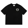 23ss New Designermens Camiseta Mulheres Coréia Moda Tees Marca de Luxo Mangas Curtas Amantes de Verão Top Crew Pescoço Roupas Roupas S-XL C0XQ