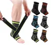 Genouillères Basketball Running Manchon de Compression Sangles de Cheville Wrap Pour Récupération Entorses Brace