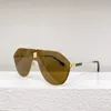 نظارة شمسية للنساء مصممي الصيف 40080 نمط مضاد للفرقة الرجعية لوحة كاملة الإطار