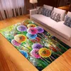 Teppiche Sunflower Rectangle Rug Dekorative Bodenmatte Wohnzimmerteppich Home Decor Housewarminggeschenke Furry