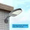 옥외 벽 램프 LED 가로등 방수 가로도 방수 가로도 공원을위한 연속 보안 조명 램프 EU 플러그 (24W 흰색) #6