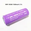 Batterie au lithium rechargeable IMR 18500 1500mAh 30A 3.7V