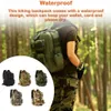 Rucksäcke Wanderrucksack Wasserdichter Tagesrucksack Campingtasche Umhängetaschen Wanderzubehör Fahrradzubehör Kuriertaschen Schwarz J230502