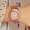 Montres-bracelets 2023 femmes montres mode diamant robe montre de haute qualité luxe strass dame montre-bracelet Quartz-perle
