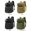 Backpacking Packs 45L Uomini di grande capacità Zaino tattico militare militare 3P Softback Outdoor Borsa impermeabile Zaino Escursionismo Campeggio Caccia Borse J230502