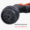 Watering Equipments Multi-Function Water Guns Adjustable Pressure Car Wash Spray 8 Modes TPR Handle Lawn Sprinkles Garden Supplies