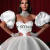 Party Dresses Eightree Sexy Wedding Dresses Sweetheart Satin Bride Dress Latern Sleeves A-Line Princess Wedding Evening Ball Gowns Plus Size T230502