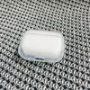 Per AP3 Apple AirPods Pro 2 Air Gen 3 AP3 AP2 H1 Case di cerniera di trasparenza del chip metallo wireless Ricarica ANC Bluetooth Cuffie PK PK 2 AP Pro AP2 W1 Case di auricolari