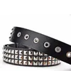 Altri accessori di moda MYMC 105cm Cintura in pelle da donna Lady Punk Cinturino in vita di lusso Rivetto Moda casual retrò Lussuoso cinturino con borchie J230502