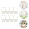 Dinnerware Sets 8 Pcs Picking Vegetable Basket Mini Straw Baskets Flower Girl Picnic Small Rattan Woven Crafts