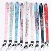 Keychains Chinese Traditional Print Lanyard For Key Phones ID Tag Badge Holder Ethnic Style Anti Loss Necklace Strap Jewelry