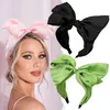 New Fashion Women Headsпонка Big Bow Knot Hairband Casual Fresh Crow