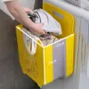 Organizacja 1PC duże przenośne składanie łazienki Dirty Surage Basket Household WALE WAKING PITHFREE Punch Put Ubrania Organizator