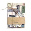 Блокнот -блокнот yoofun 88pcspack retro Material Pack включает в себя бумажные наклейки Рамки Декоративные бумаги для журналов для скрапбукинга дневник 230503