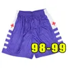 Retro Classic Fiorentinaes Soccer Shorts Batistuta R.Baggio Dunga Retro Football Pants 1998 1999 98 99