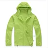 Outdoor Mens And Womens Skin Jackets Windbreaker Wind Shield Sports Clothes