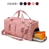 Alta capacidade Lululemens feminino bolsas de mochila lu de luxo bolsa de luxo de luxo mala de bagagem mal