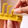 Hooks Towel Hook Plastic Door Hanger Self Adhesive Wall Hat Racks Key Organizer Home Decor Holder