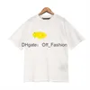 Designer PA T-shirt Luxury Brand T-stukken Print Palmen T Shirts Mens Dameshoeken Korte mouw Casual Crew Neck Tops Kleding Kleding US SIZE S-XL