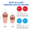 Tumblers Cup Thermal Mug with Straw Isotherm Flask Tumbler Thermo for Water Bottle Stainles Steel Coffee Beer Cooler Waterproof Drinkware 230503