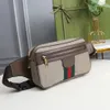 Luxury Upgraded Counter Quality Heren Taille Bag Men's Street Pack met doos snelle en gratis verzending levering