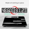 Scales Smart Body Fat Scale Bathroom Digital Weight Scales Glass Smart Electronic Scales LED Display Floor Weighing For Fitness Health