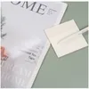 Kladblokken 100 vellen transparante plaknotities schrapen stickers noot kussens hebben het papier gepost Clear Notepad School Stationery Office Supplies 230503