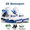 Jumpman 4 Buty do koszykówki dla mężczyzn kobiety 4s Black Cat Żagiel Red Thunder White Oreo Cactus Jack University Blue Infrared Cool Grey Guava Ice Mens Sport Sneakers